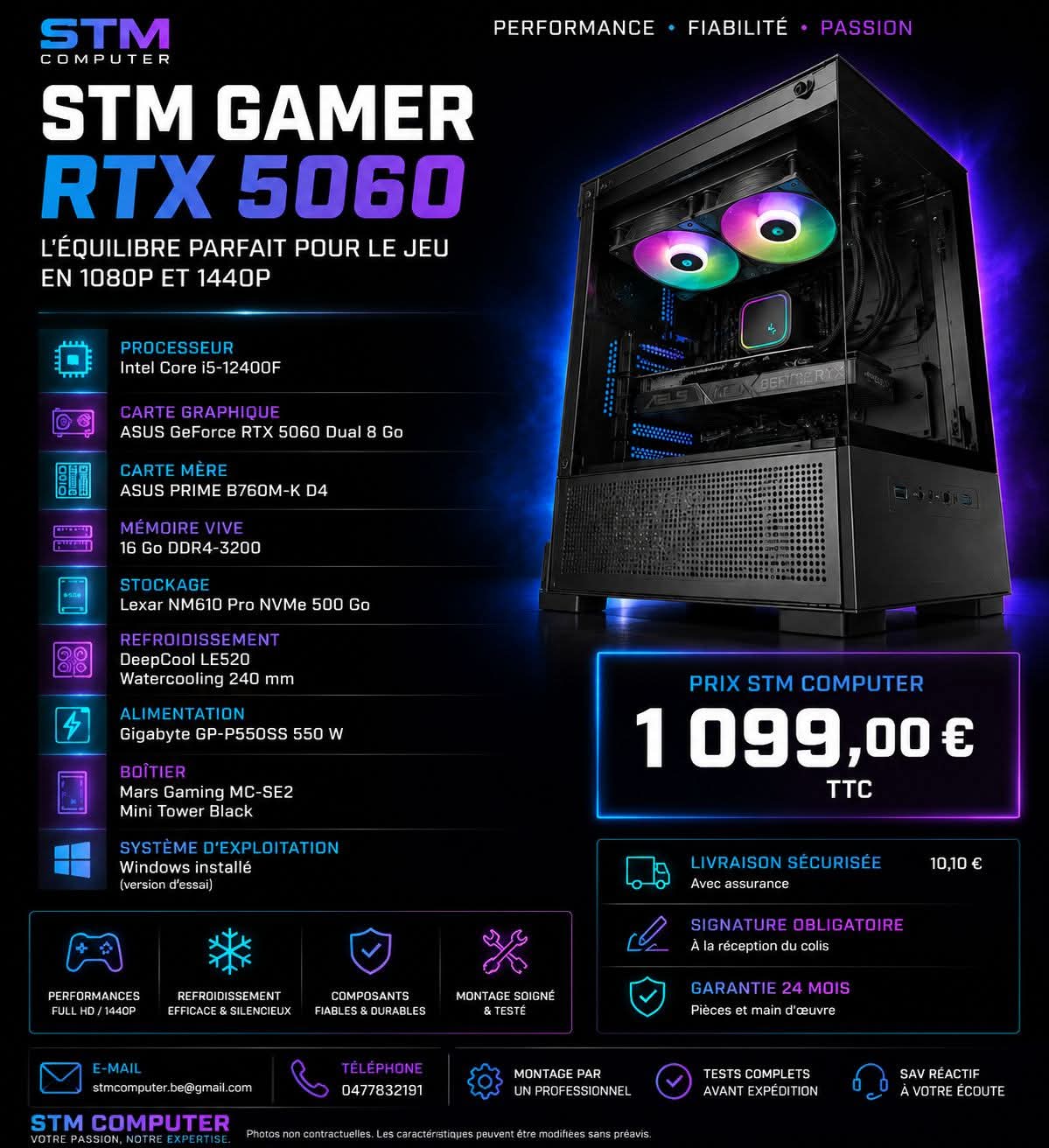 STM GAMER RTX 5060